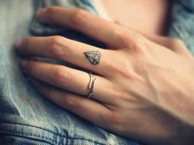 Tatuajes en los dedos, las ideas más chic