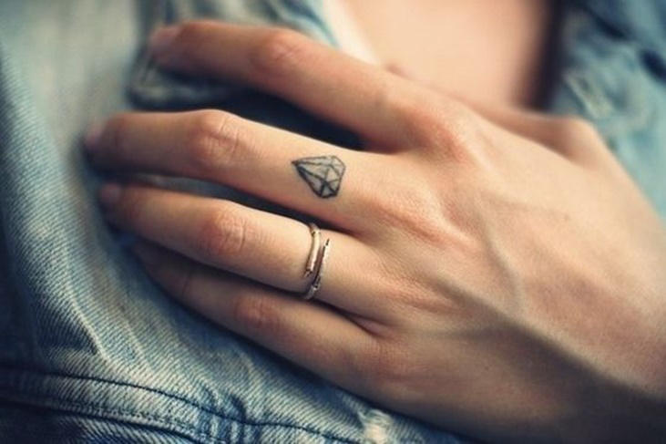 Tatuajes en los dedos, las ideas más chic