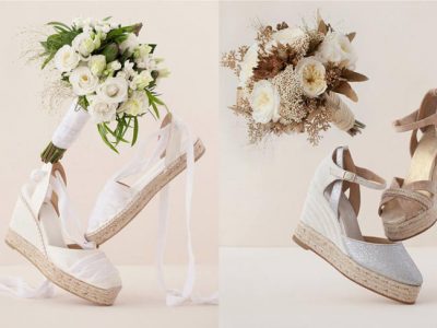 Alpargatas para novia 2017, cómoda sin perder estilo