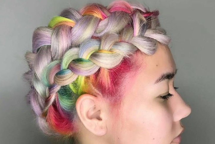 Color de pelo 2017, ¿te animas con la Rainbow Roots?