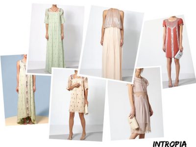 Vestidos de fiesta Intropia 2017, invitadas de boda de 10