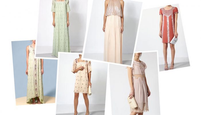 Vestidos de fiesta Intropia 2017, invitadas de boda de 10