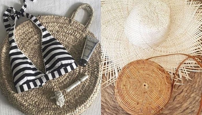 Bolso de paja circular, ¡el it-bag del verano 2017!
