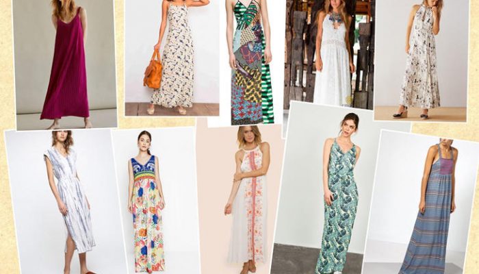 Vestidos largos verano 2017, ¡10 modelos para triunfar!