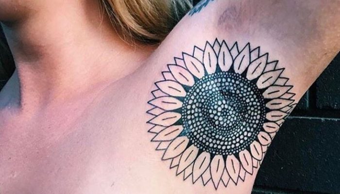 Tatuajes en las axilas, ¿duele o no?