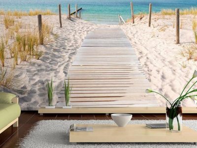 Decoración de interiores con fotomurales, ¡una idea sorprendente!