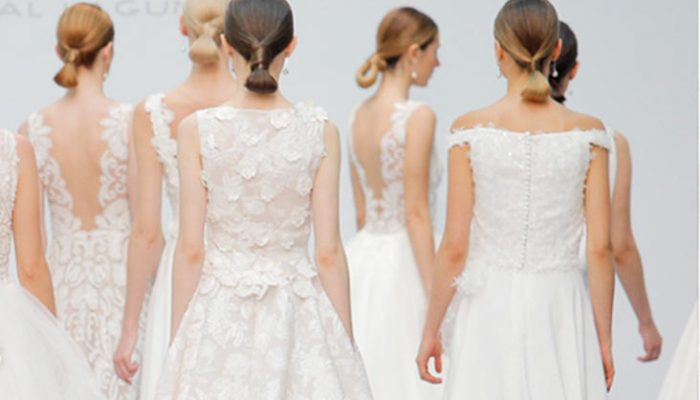 Vestidos de novia Hannibal Laguna 2018, colección Silkgarden