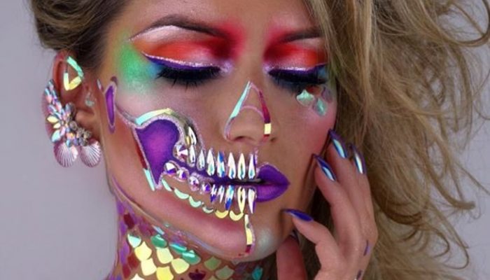Maquillaje de esqueleto para Halloween, ¡ideas alucinantes!