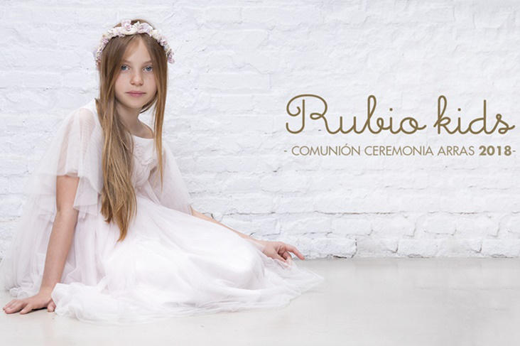 Rubio Kids Comunión todo el catálogo para niñas y [FOTOS y VÍDEO] - Mujeralia
