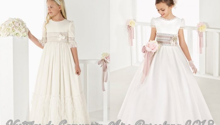 Vestidos de Comunión Aire Barcelona 2018, ¡ficha su maravilloso catálogo!