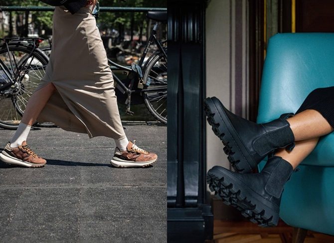 Zapatos de mujer y hombre