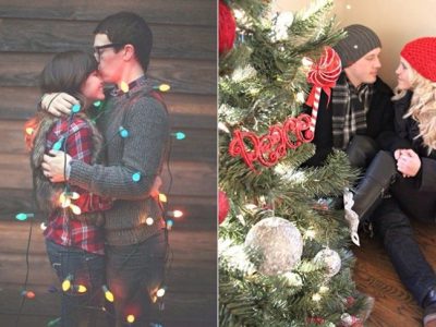 Fotos originales y románticas para hacerte en Navidad con tu pareja