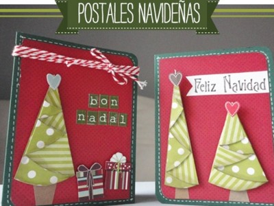 Felicitaciones de Navidad caseras: Ideas DIY